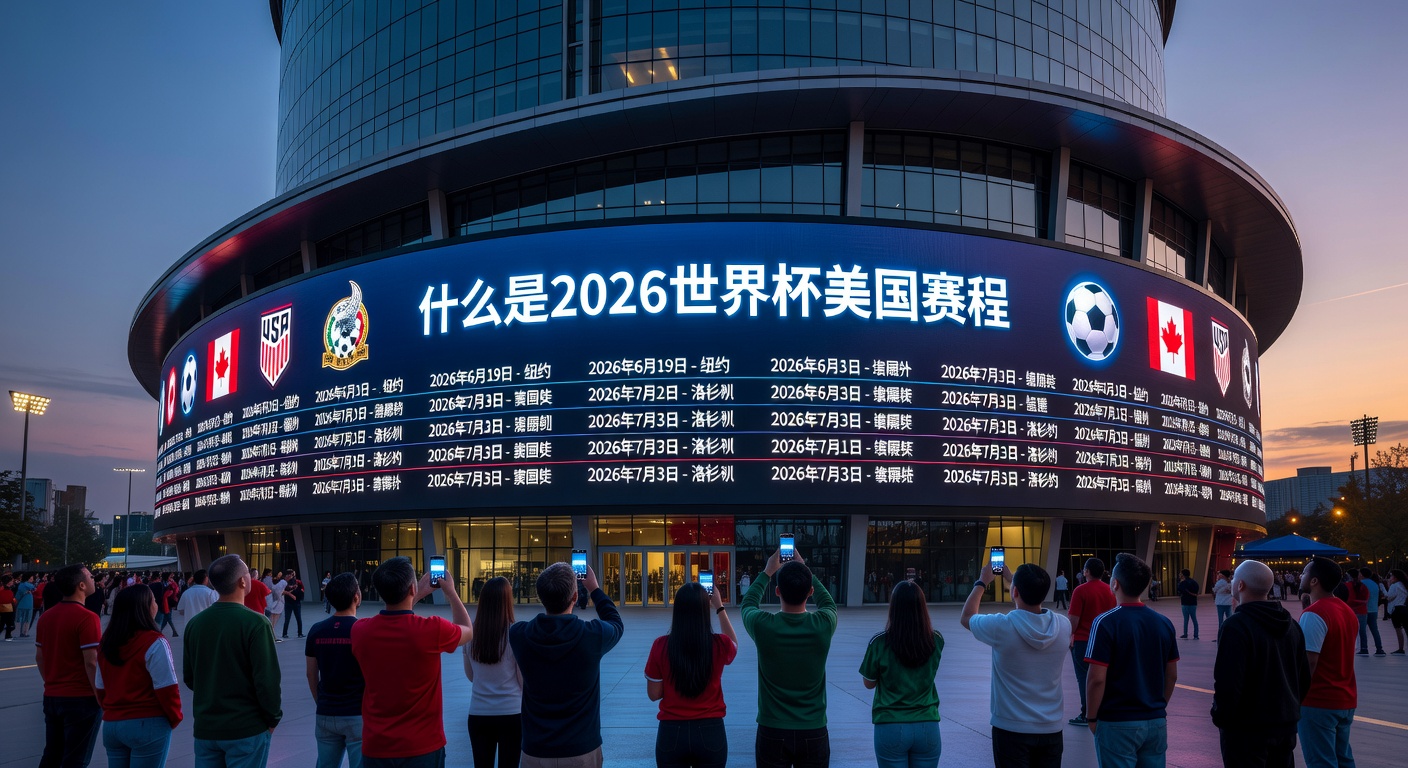 什么是2026世界杯美国赛程