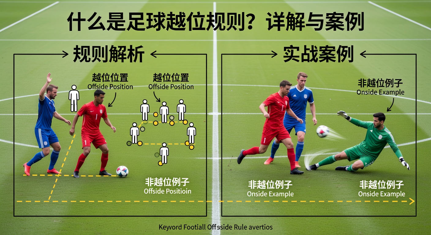 什么是足球越位规则？详解与案例