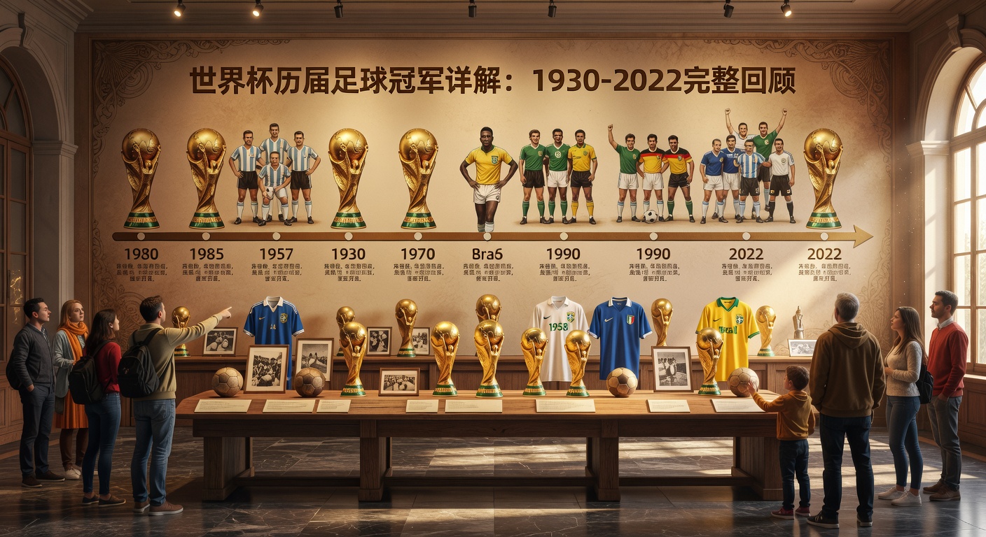 世界杯历届足球冠军详解：1930-2022完整回顾