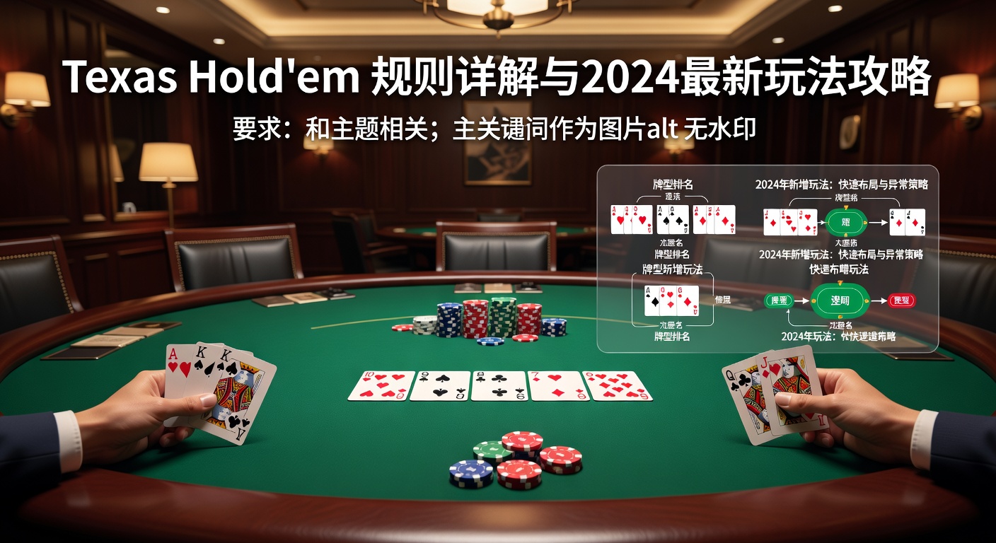 Texas Hold'em规则详解 2024实战策略